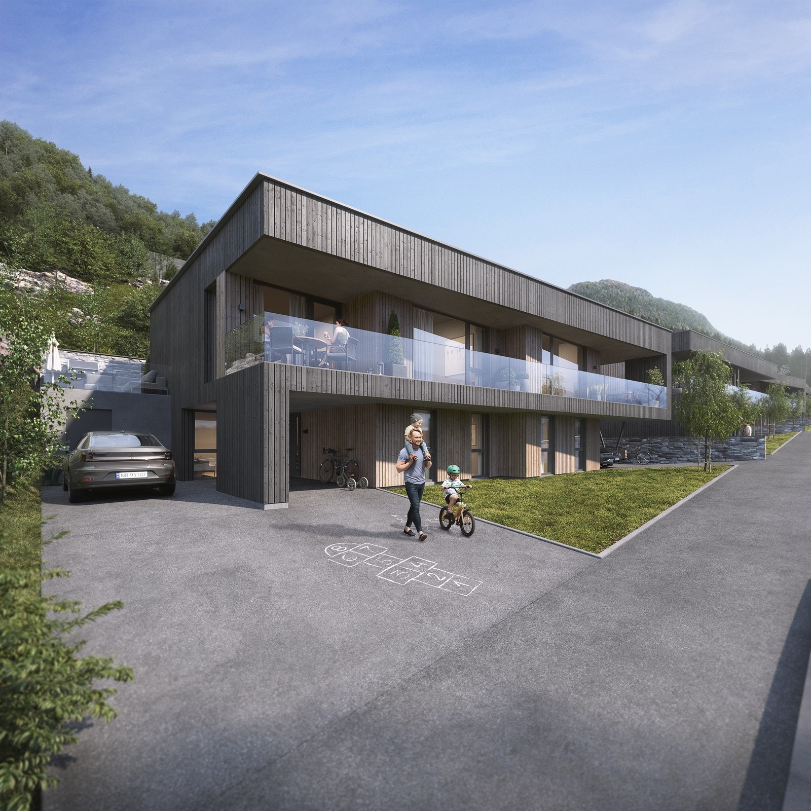 Tomannsbolig Galleribilde