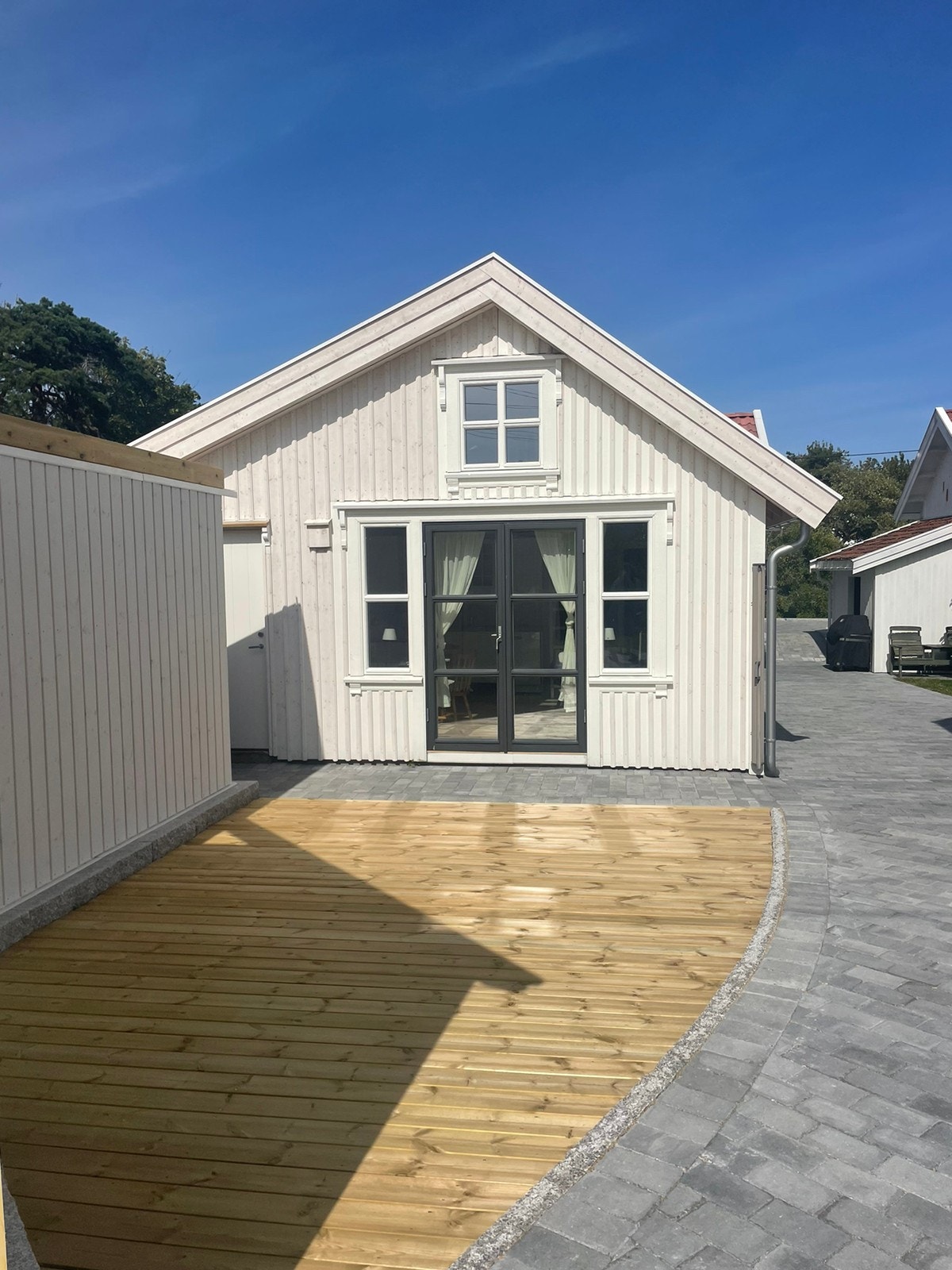 Anneks med platting Galleribilde