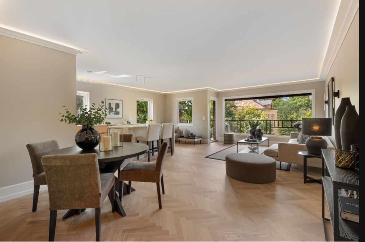 Åpen kjøkken/stue Galleribilde