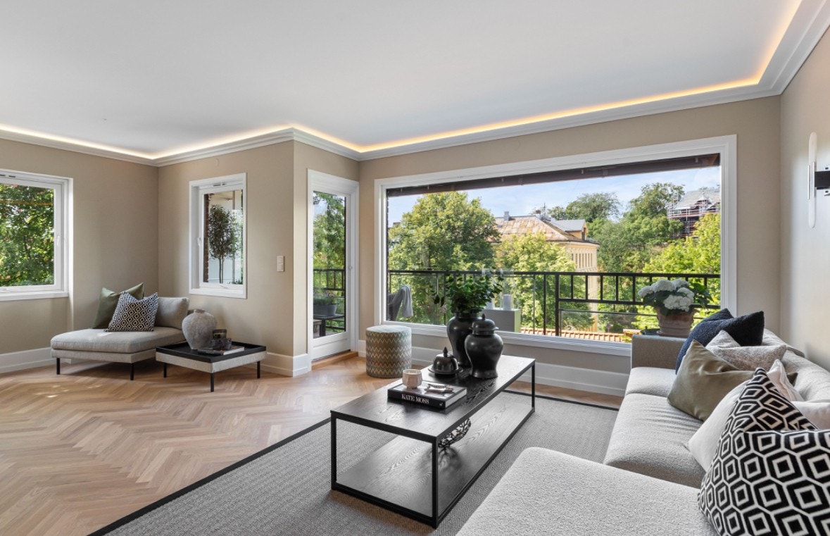 Lys og hyggelig endeleilighet Galleribilde