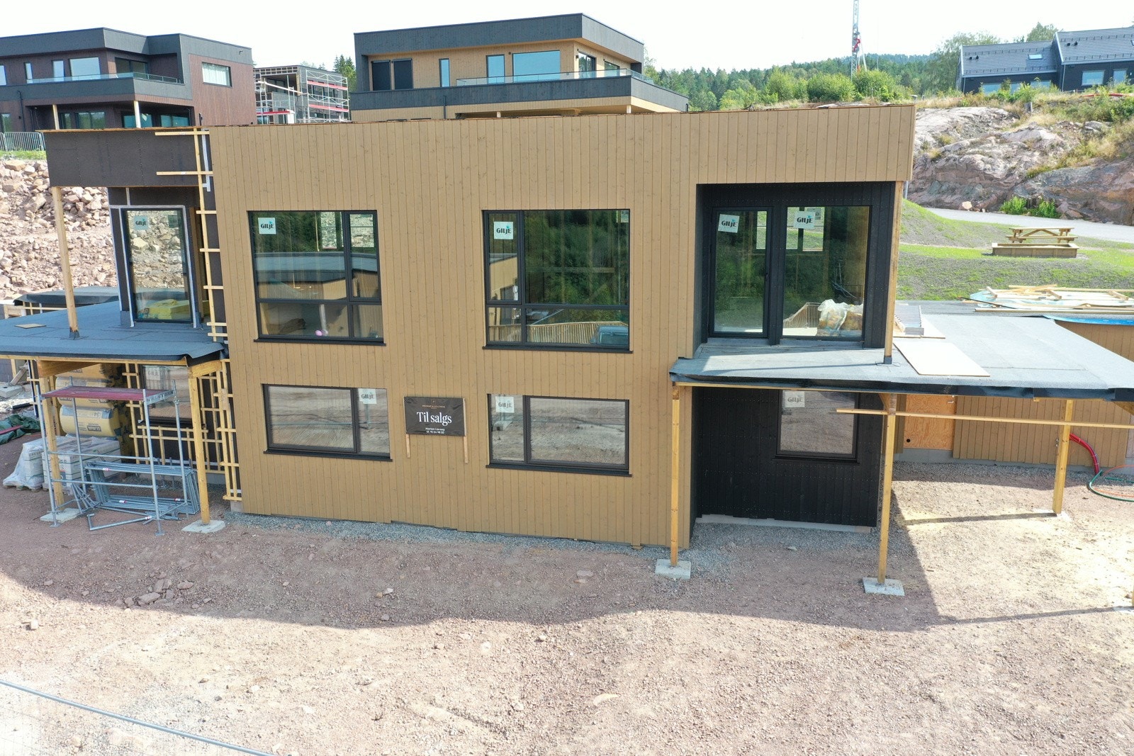 Byggingen er godt i gang! Galleribilde