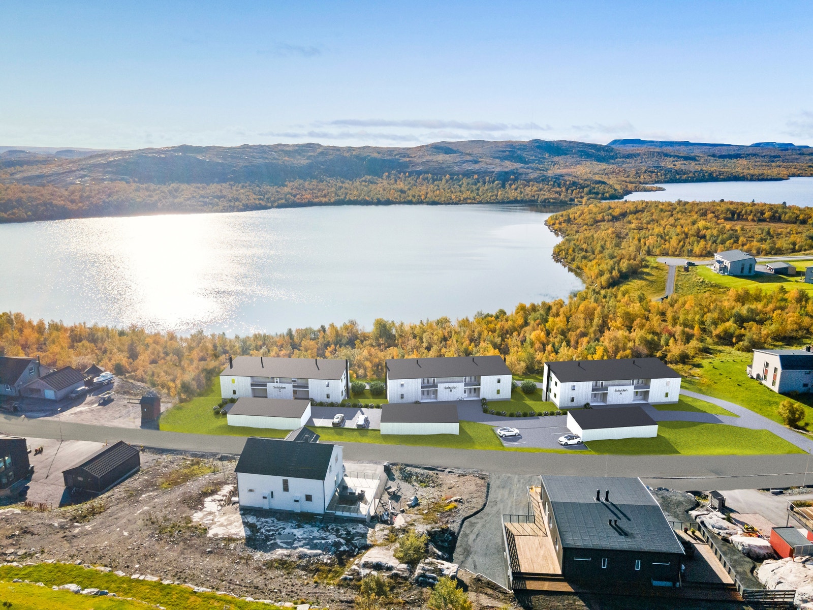 Borettslaget & Prestvannet Galleribilde