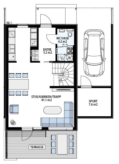 1. etasje Galleribilde