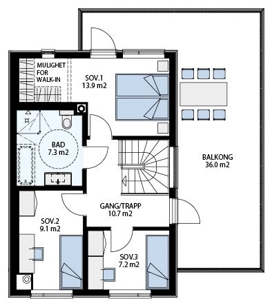 2. etasje Galleribilde