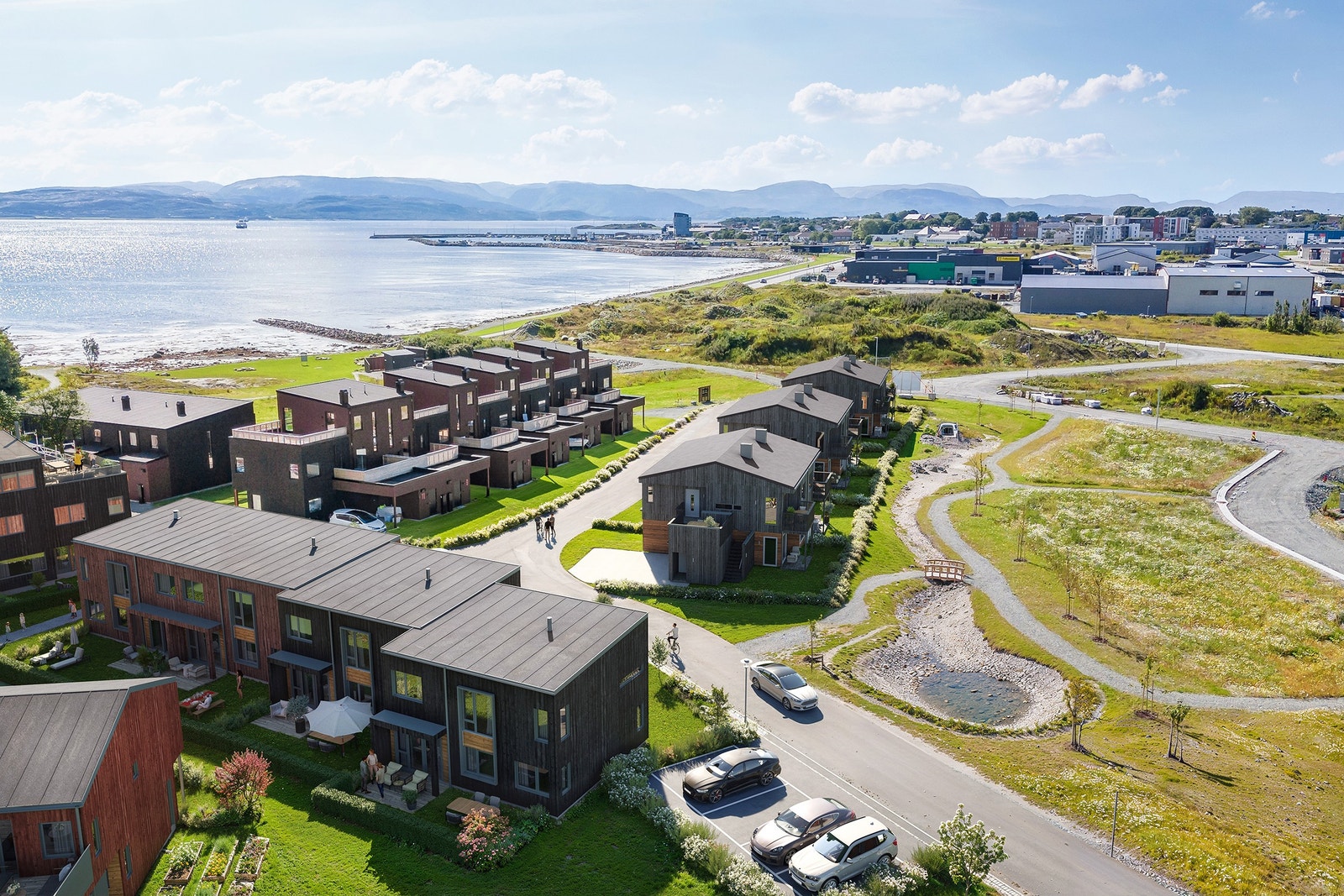 Illustrasjon av hvordan feltet er planlagt. (3D-Bilde er av illustrativ karakter. Avvik vil forekomme) Galleribilde