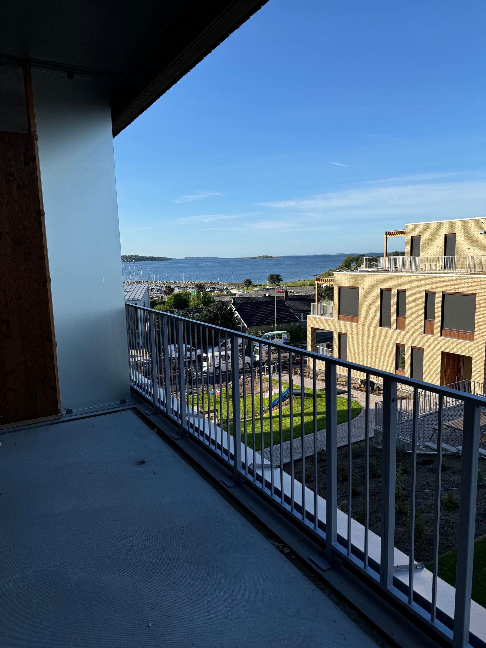 Utsikt fra terrasse Galleribilde