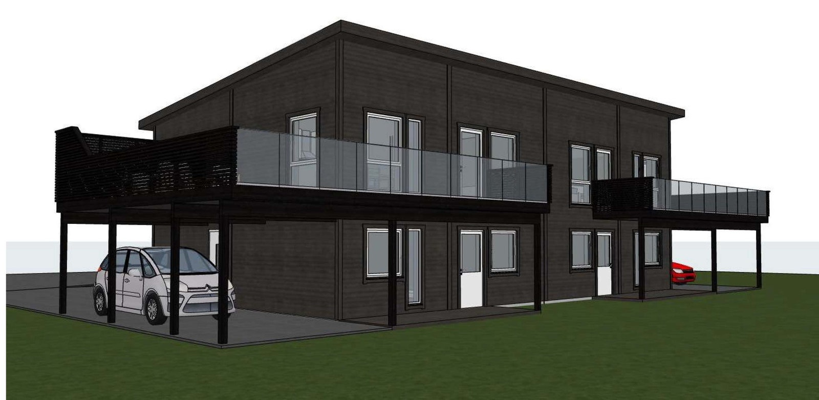 Boligene leveres nøkkelferdig. Galleribilde