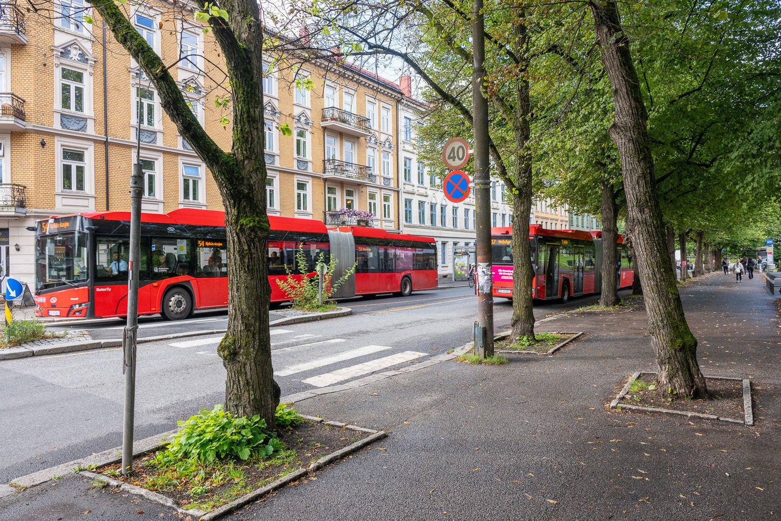 Bussen tar deg til Majorstuen på fem minutter Galleribilde