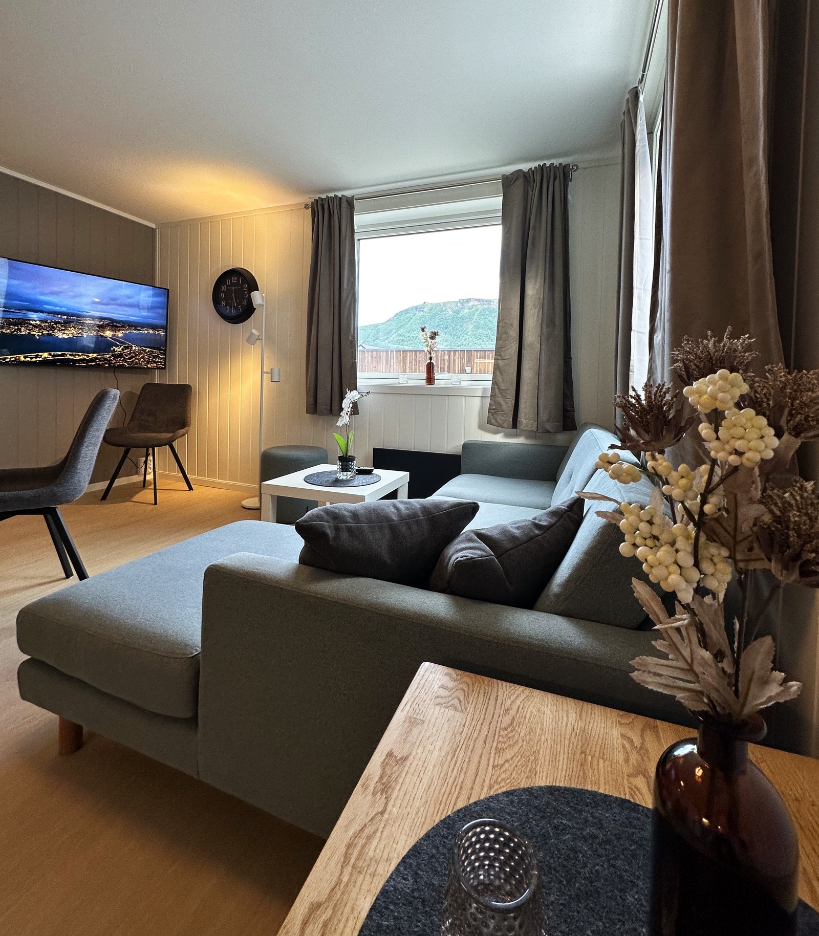 Utsikt fra stue Galleribilde