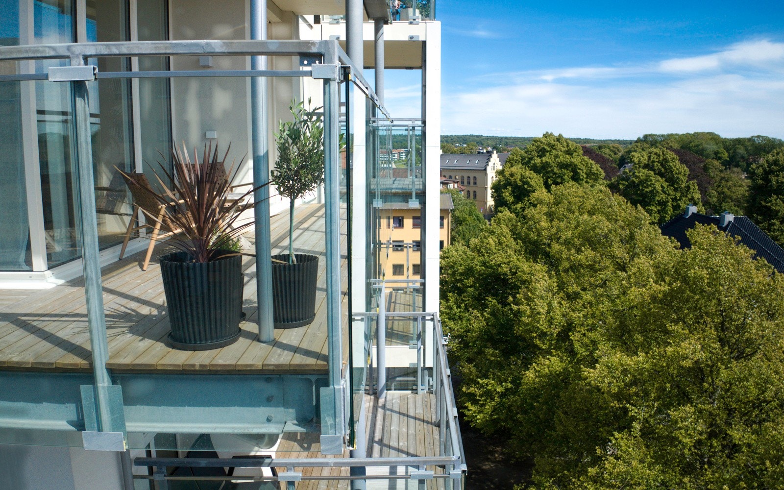 Trær gir deg også følelsen av nærhet til naturen. Galleribilde