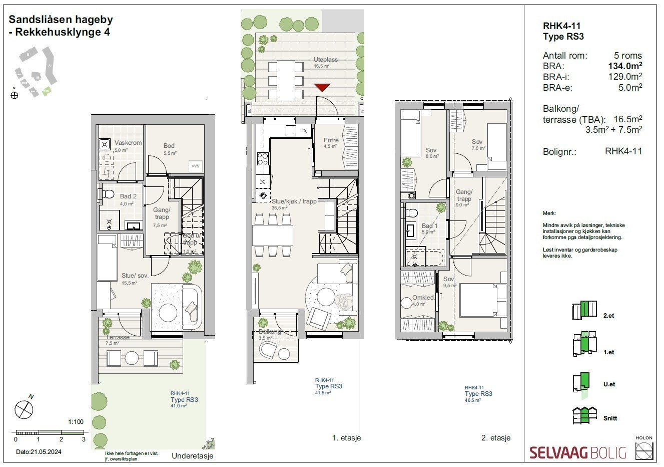 Rekkehus RH-11 Galleribilde