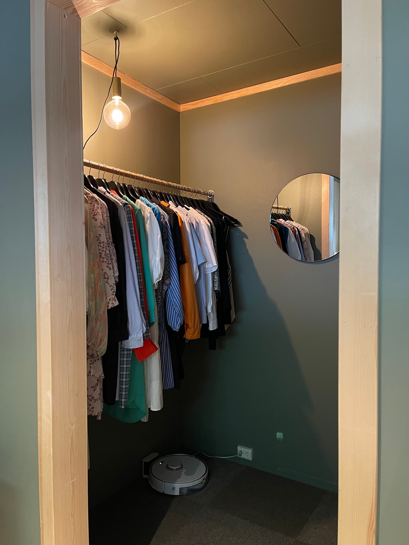 Walk-in garderobe Galleribilde