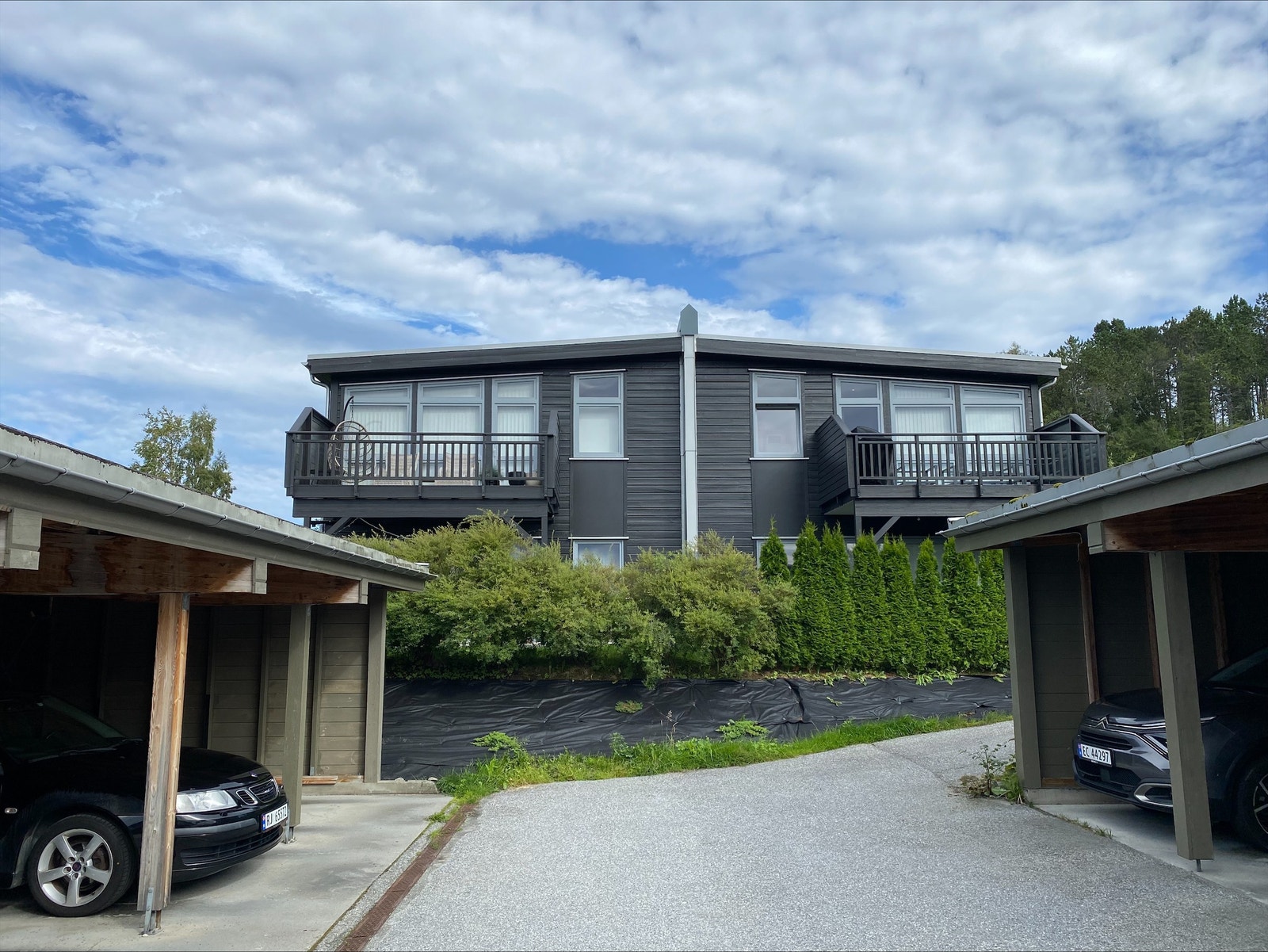 Bilde av boligens fasade Galleribilde