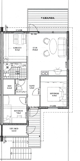 Plantegning Galleribilde
