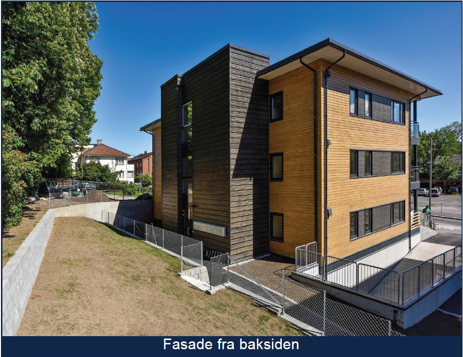 Fasade fra baksiden Galleribilde