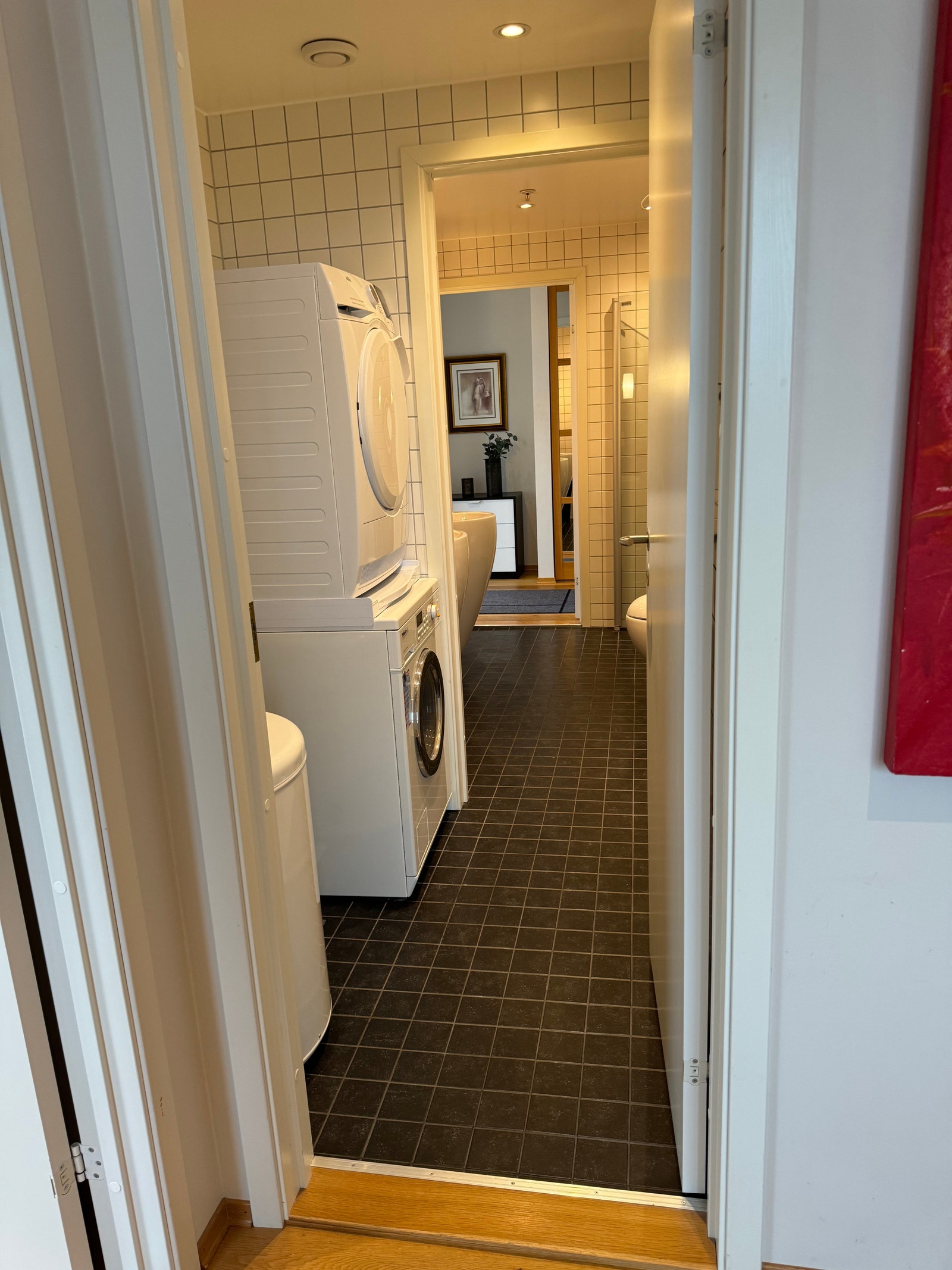 Vaskerom Galleribilde