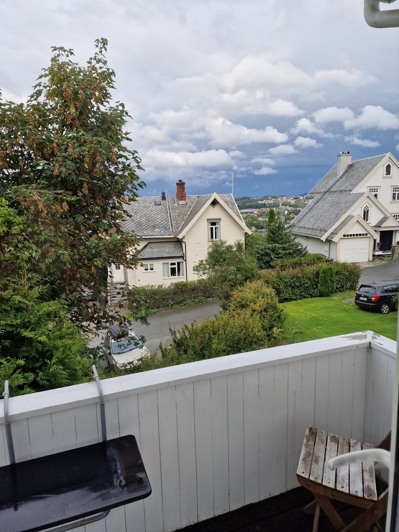 Verandaen tilhørende hybel. Galleribilde