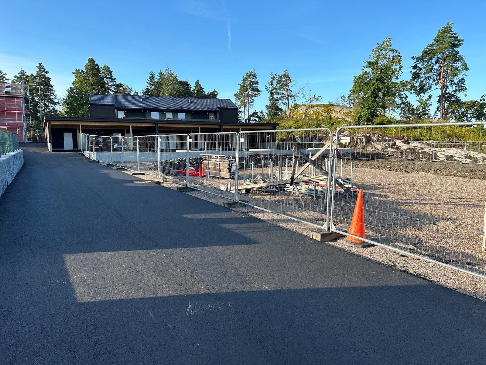 Utenomhus DF2 under opparbeidelse Galleribilde