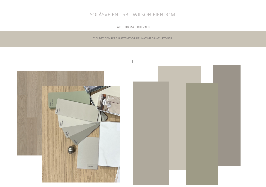 Farge og leveranse Galleribilde