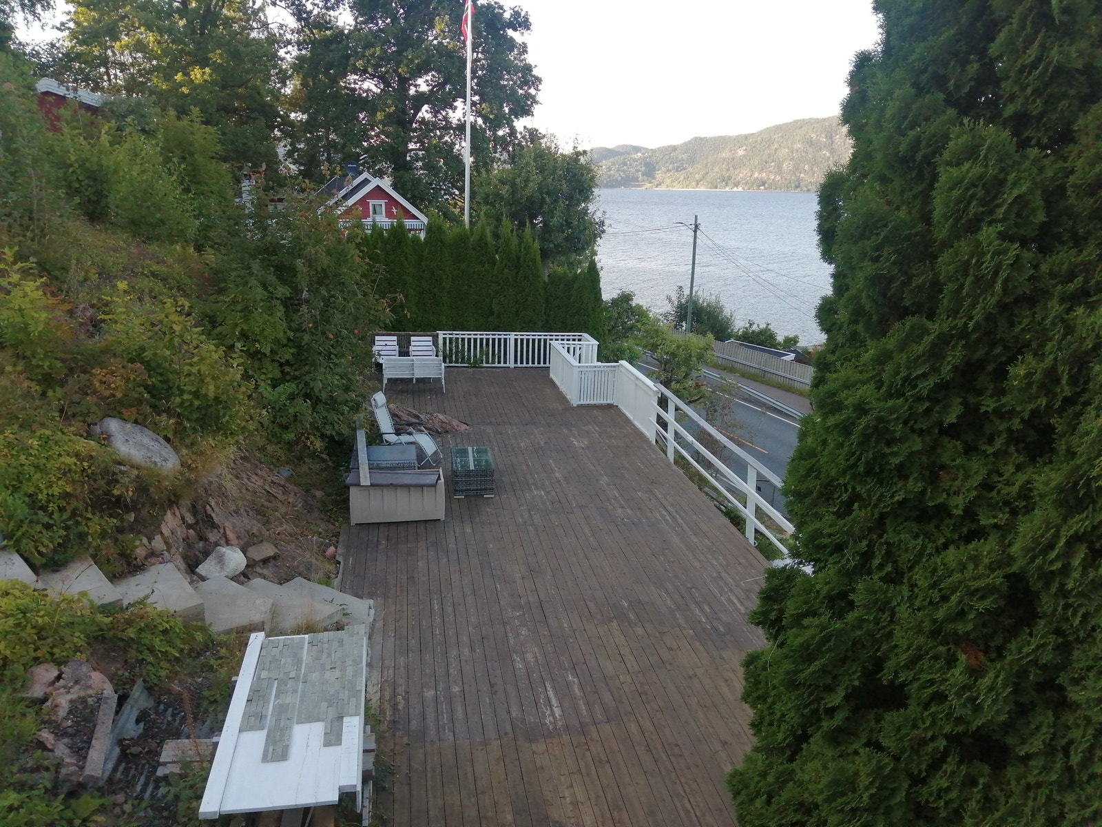 Utsikt fra altan. Galleribilde