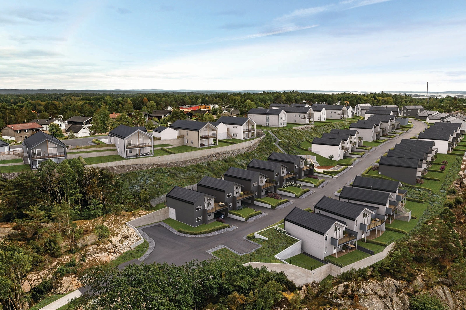 Kort avstand til skoler og barnehager, perfekt for barnefamilier. Galleribilde