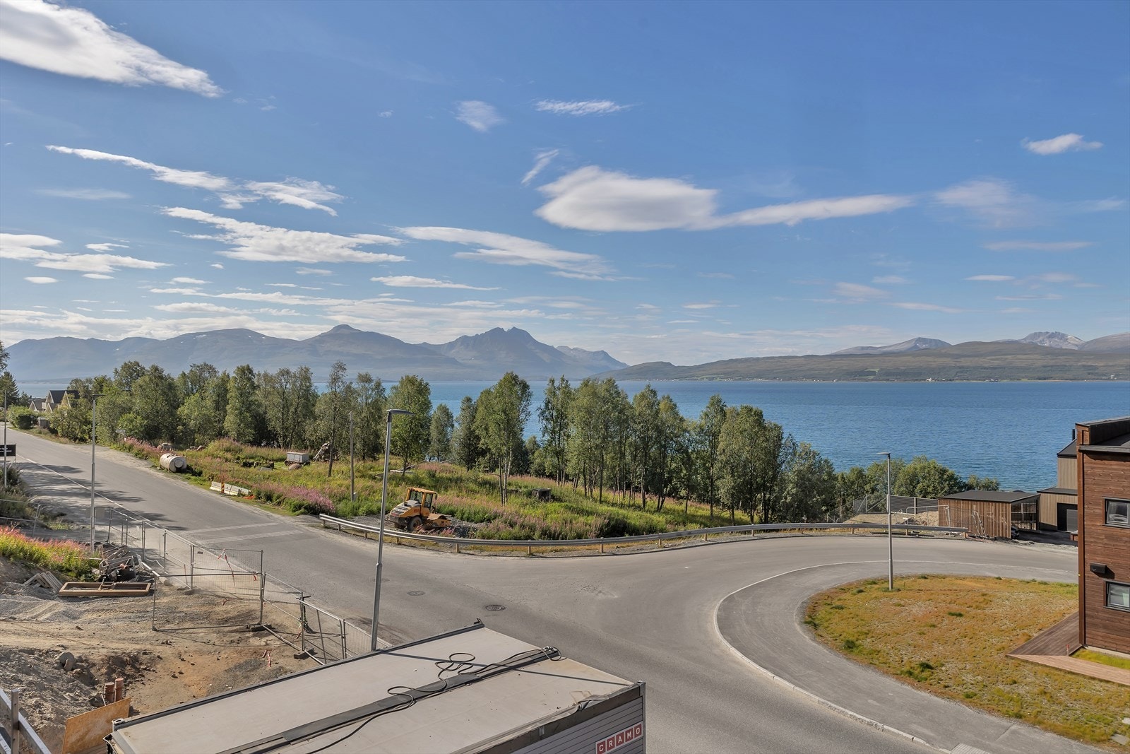 Utsikt fra leiligheten - mot vest Galleribilde