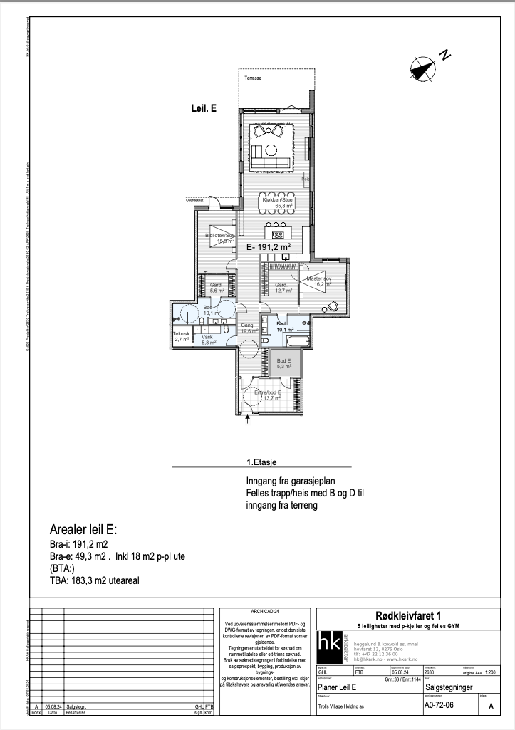 Leilighet E Galleribilde