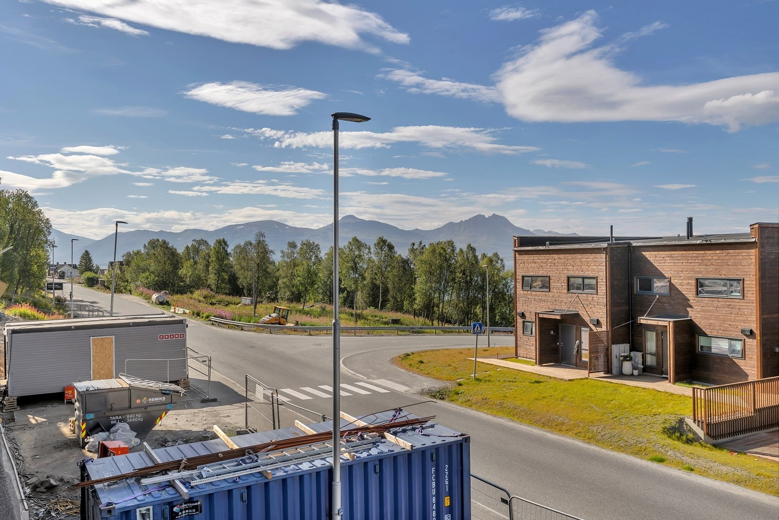 Utsikt fra leiligheten - mot vest Galleribilde