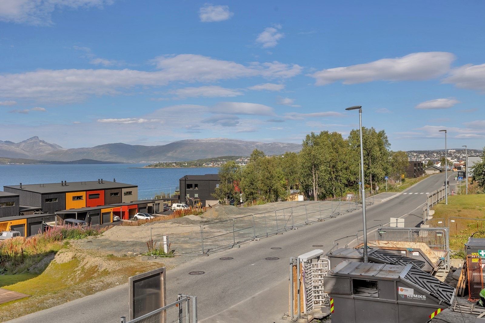 Utsikt fra leiligheten - mot nord Galleribilde