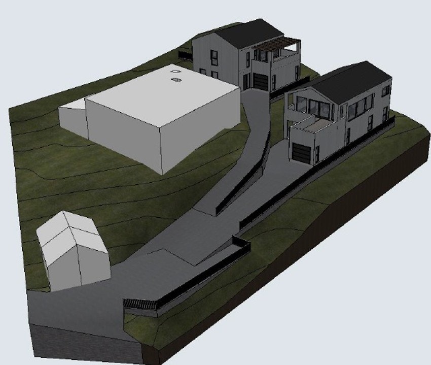 Illustrasjon over hvordan det skal bygges Galleribilde