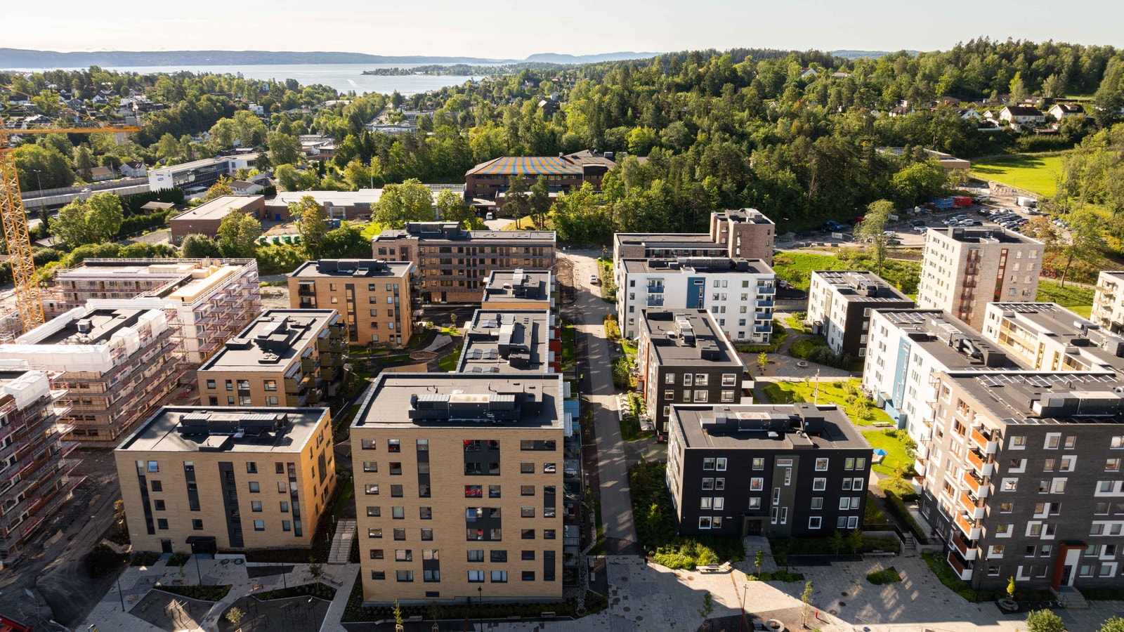 Kun en liten sykkeltur til sjø og badestrand Galleribilde