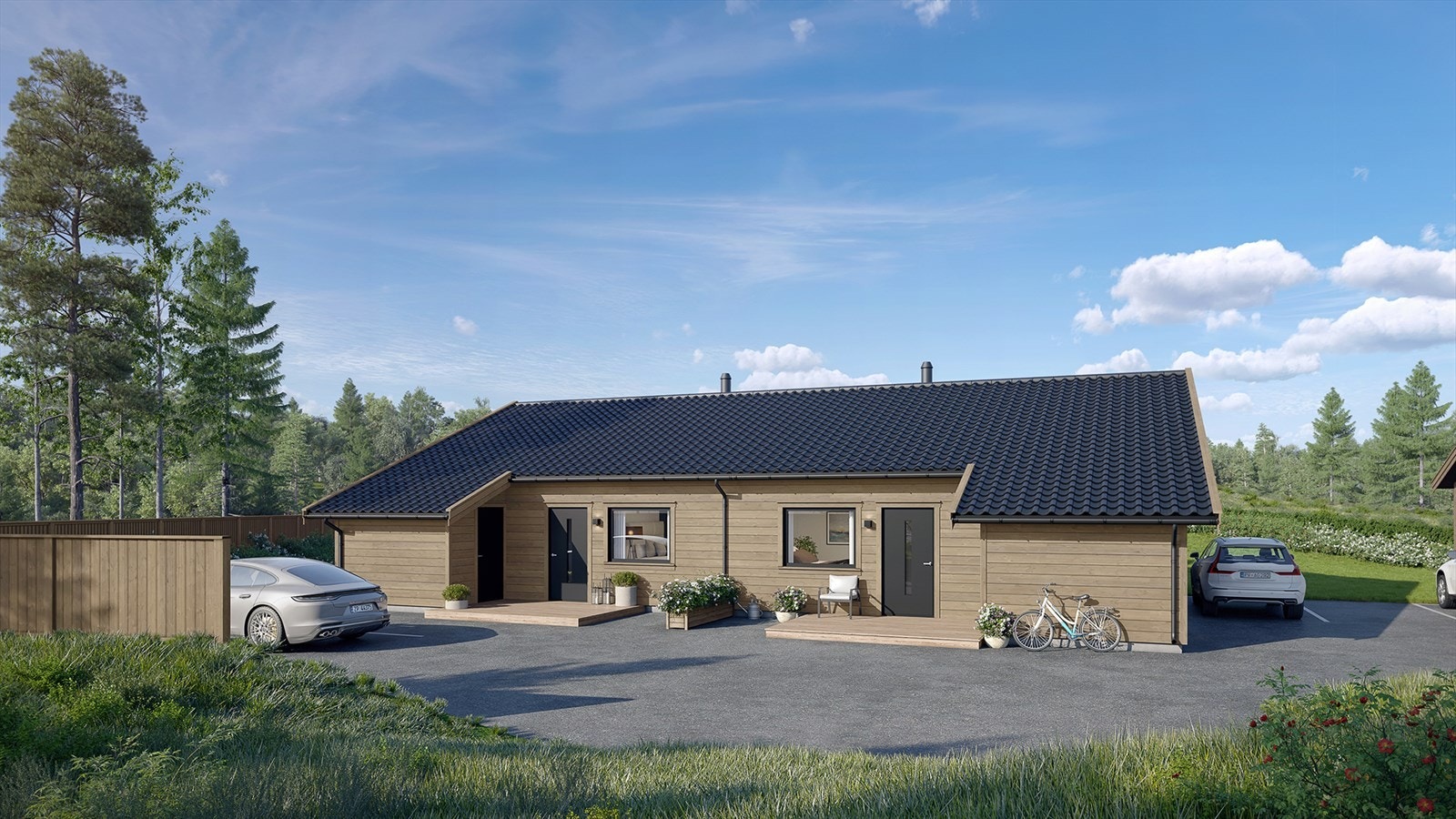 Illustrasjonsbilde Gjøvikvegen 75. Galleribilde