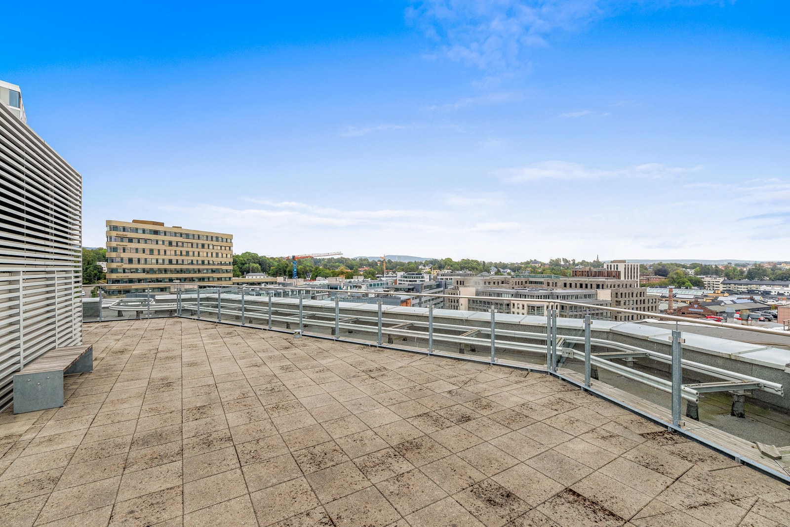 Stor felles takterrasse Galleribilde