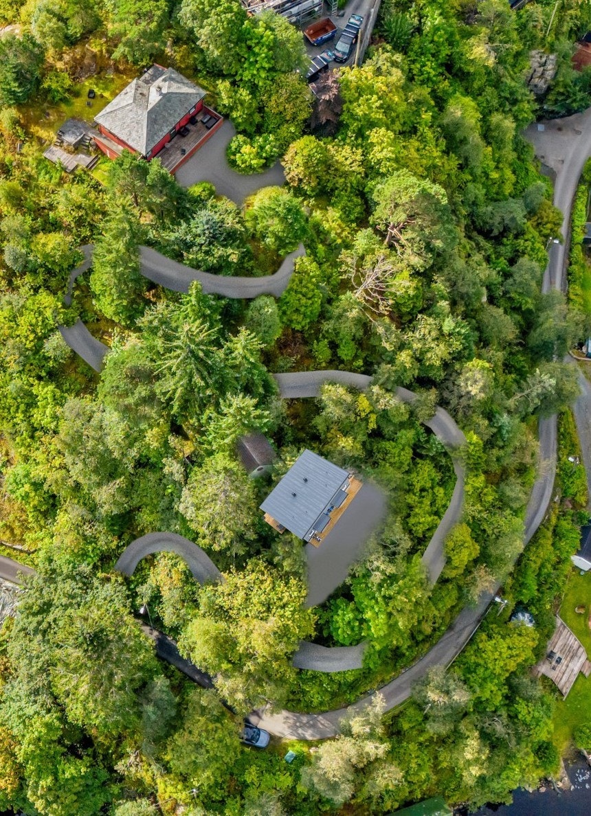 Forslag passering av hus på tomt gnr. 21 bnr. 46 Galleribilde
