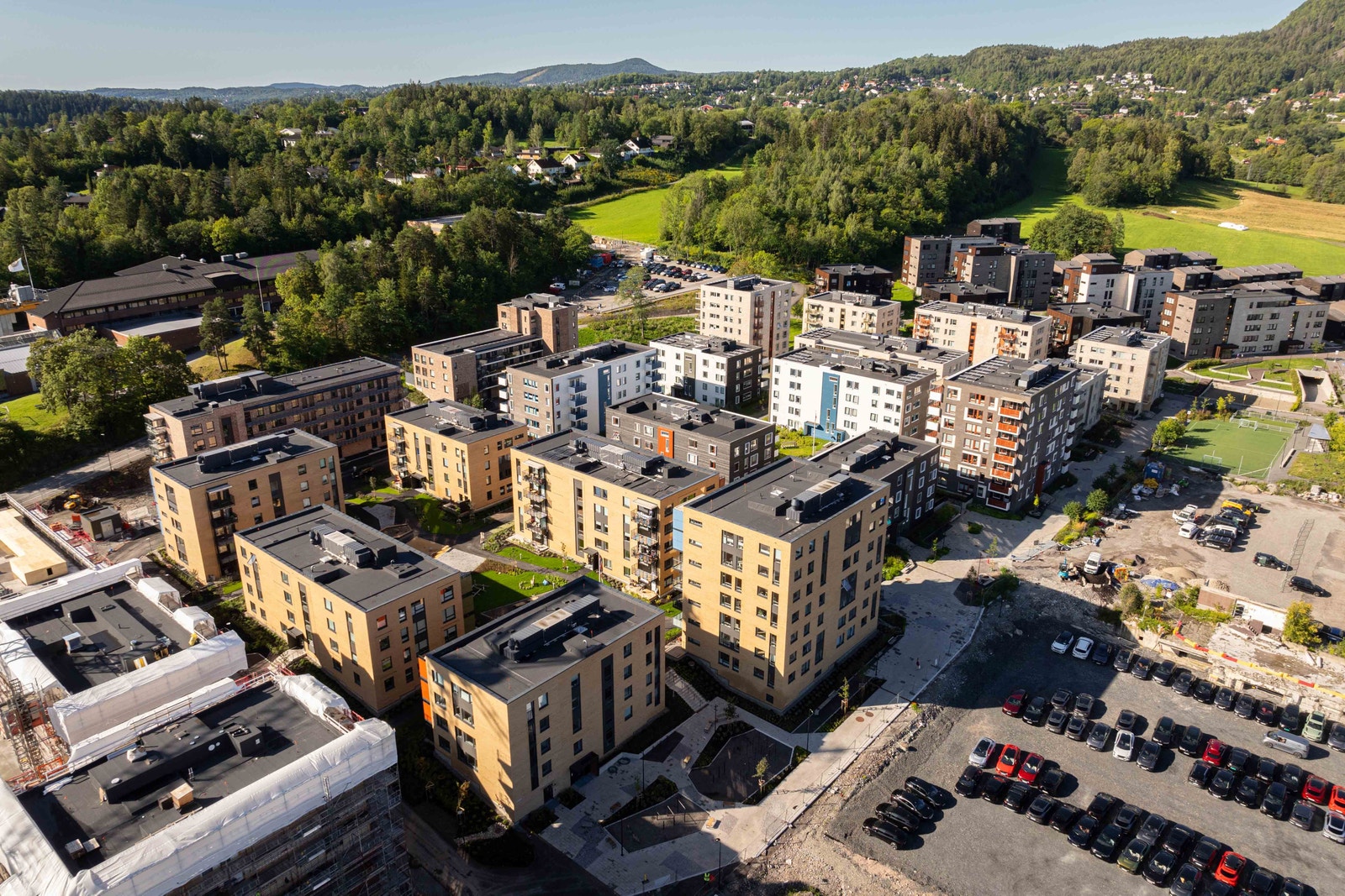 Tett på fine turområder Galleribilde