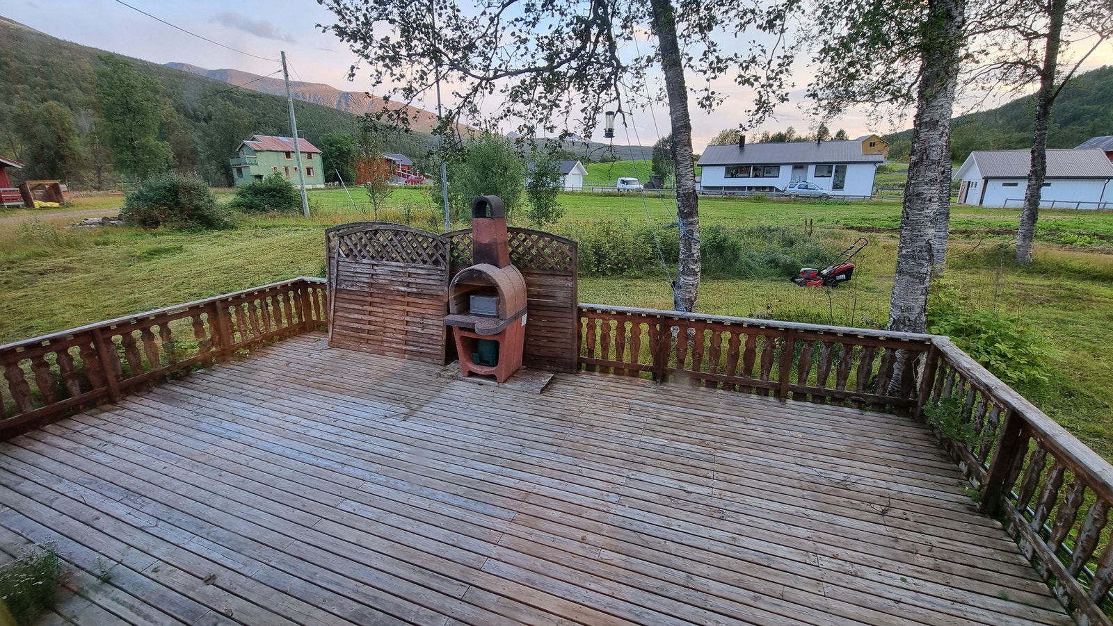 Terasse våningshuset Galleribilde