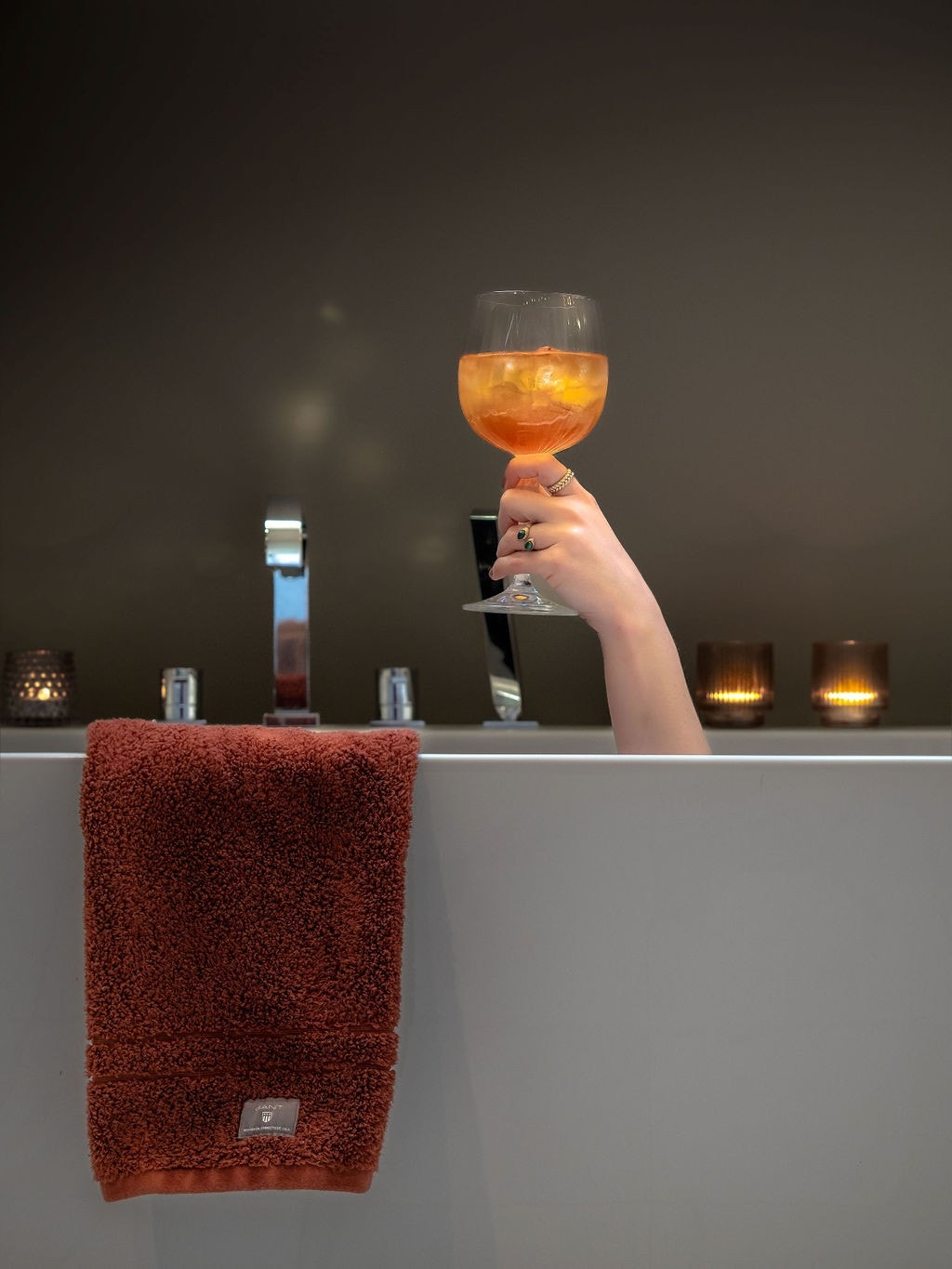 Fra badekaret på en av suitene Galleribilde