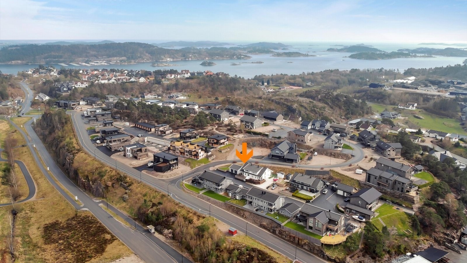 Dronebilde Galleribilde