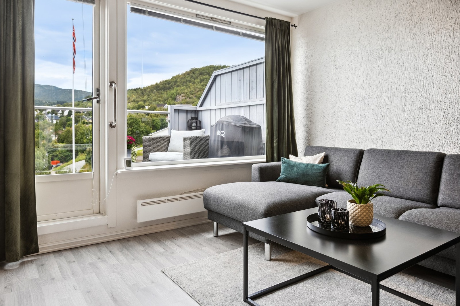 Flott utsikt fra stue. Galleribilde