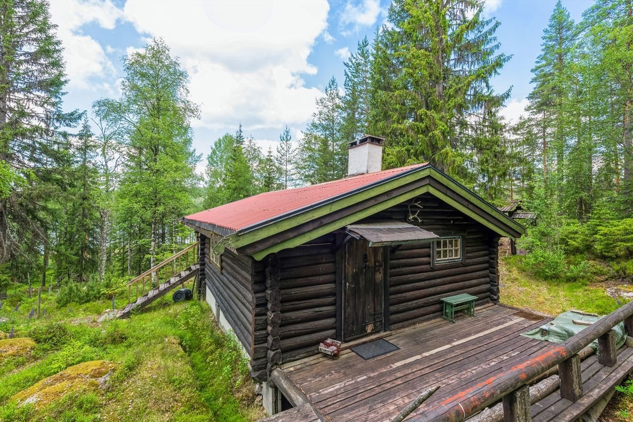 Sjarmerende og fin hytte på Finnskogen. Galleribilde