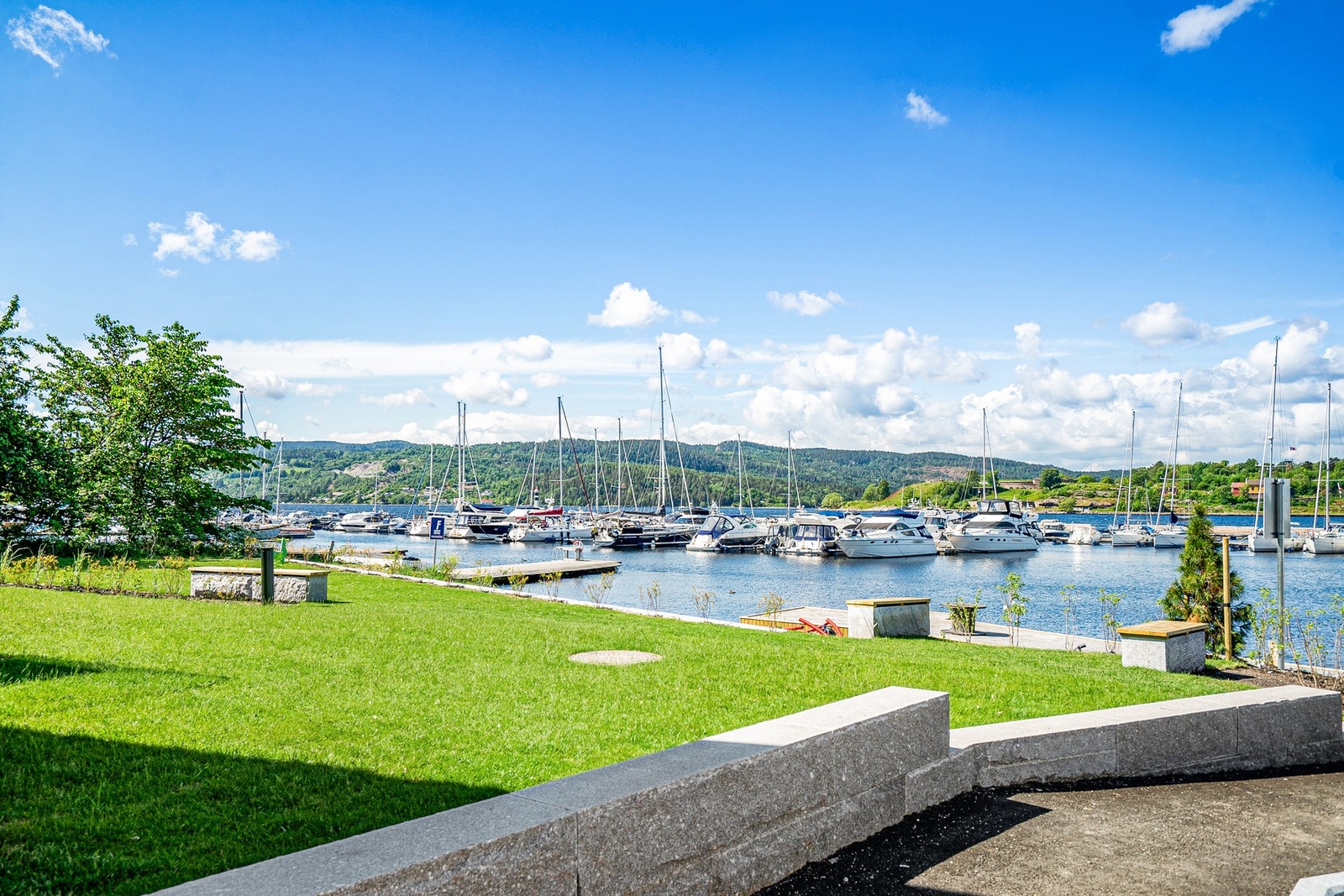 Pent opparbeidede fellesområder Galleribilde