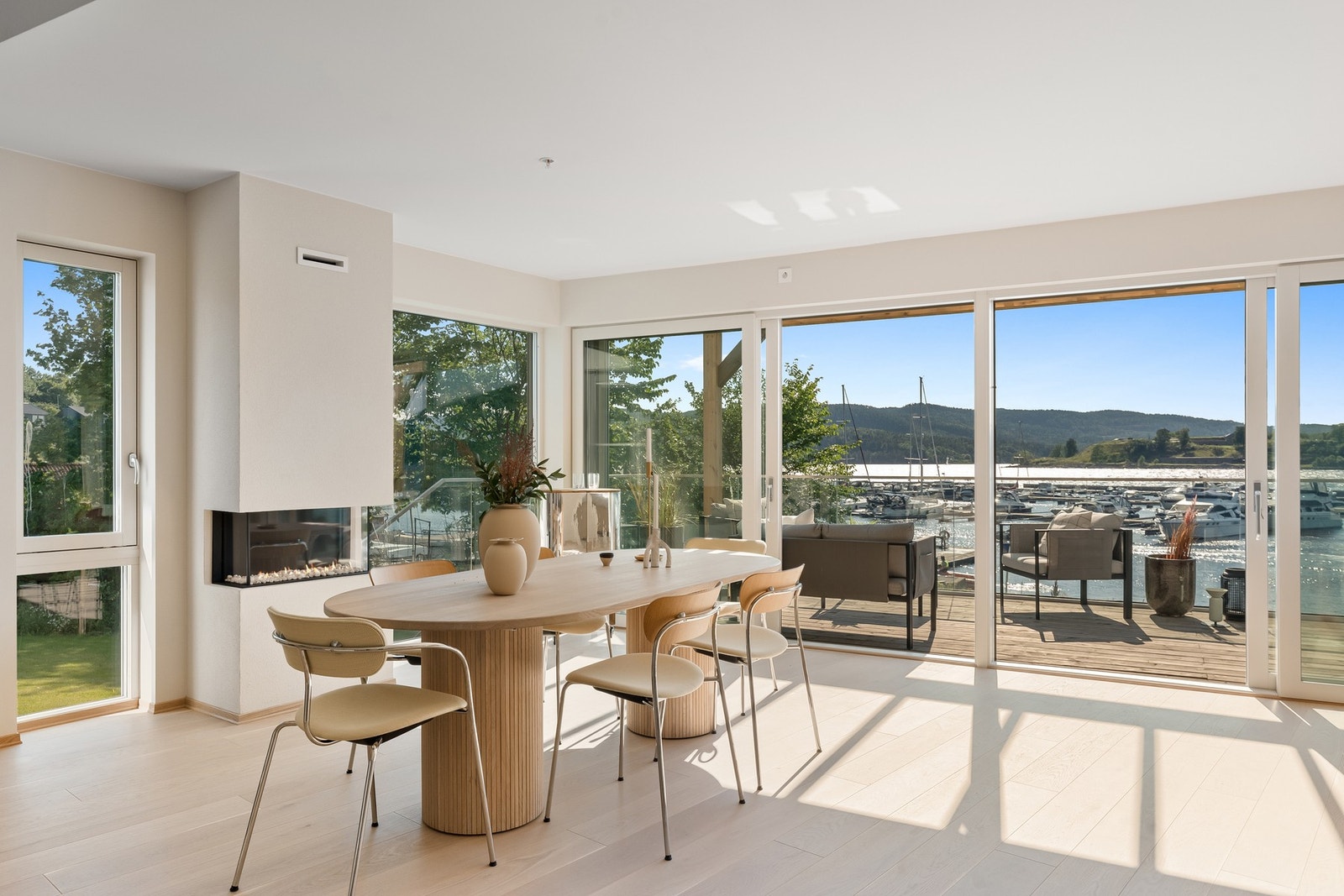 Fantastiske lys- og utsiktsforhold Galleribilde