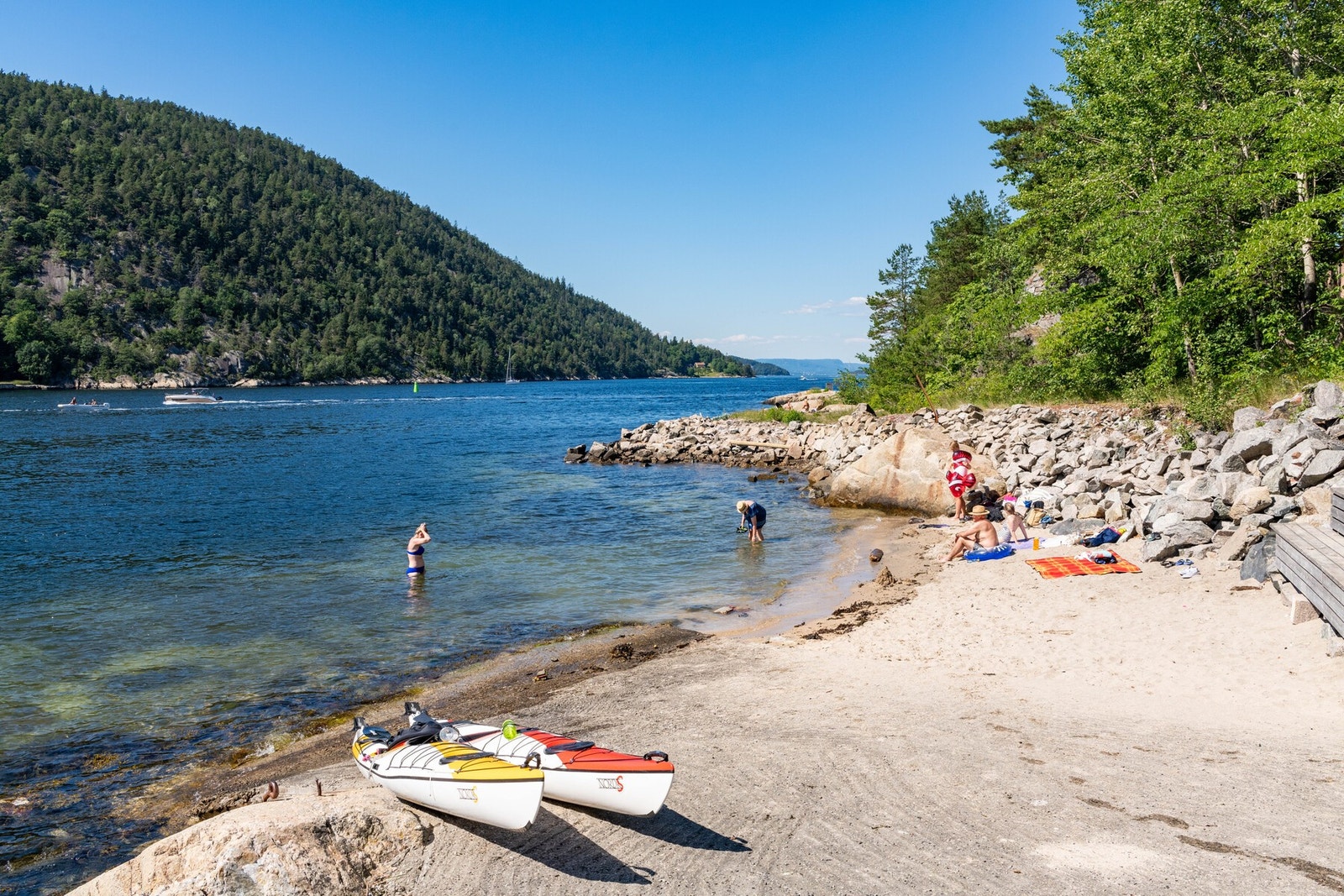 Flere strender og bademuligheter i området Galleribilde