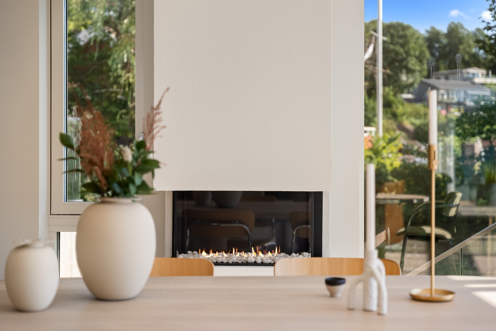 Lekker gasspeis i stuen Galleribilde