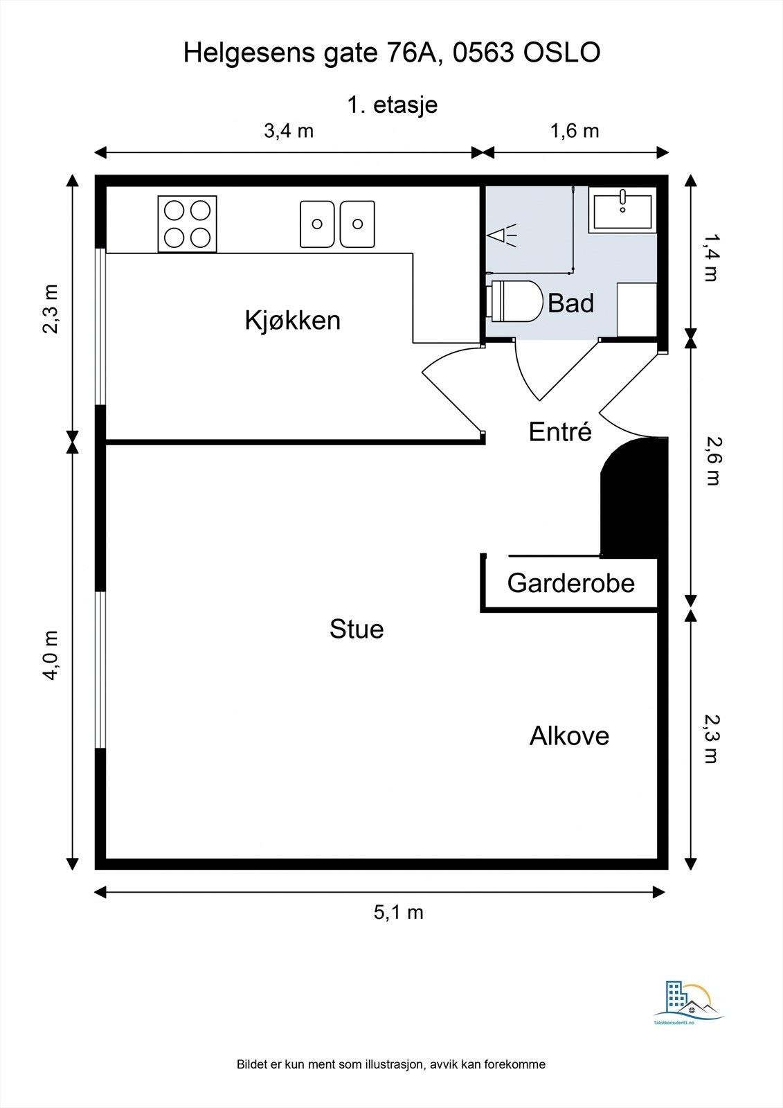 Plantegning Galleribilde