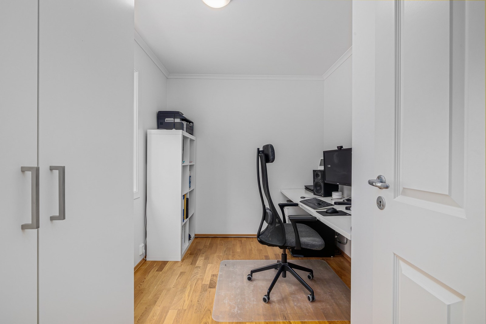 Soverommet i 2.etasje benyttes som kontor i dag. Galleribilde