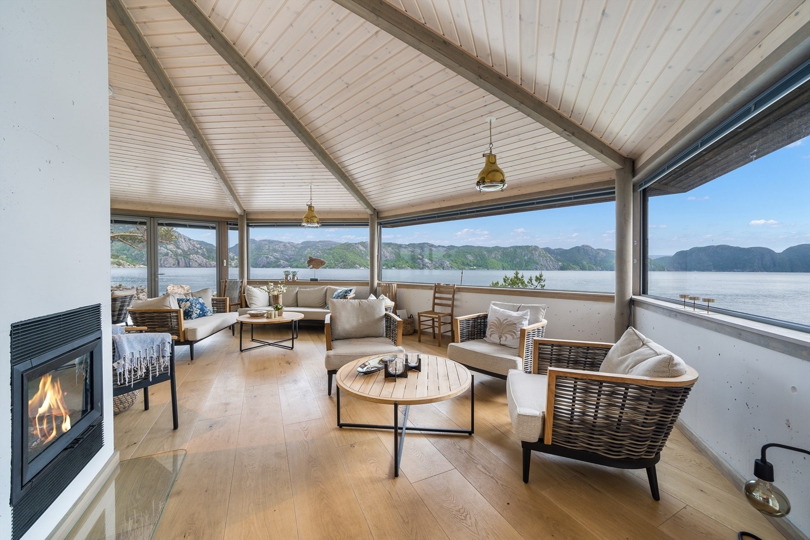 Den særegne utformingen gjør hytta helt unik! Galleribilde