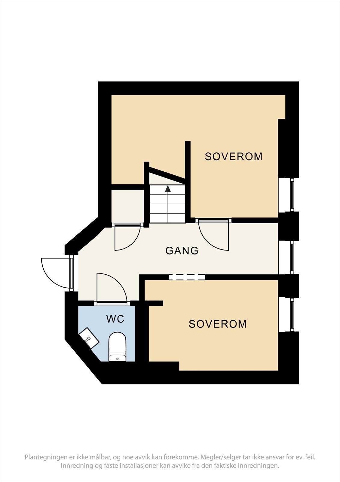 Plantegning underetasje. Galleribilde