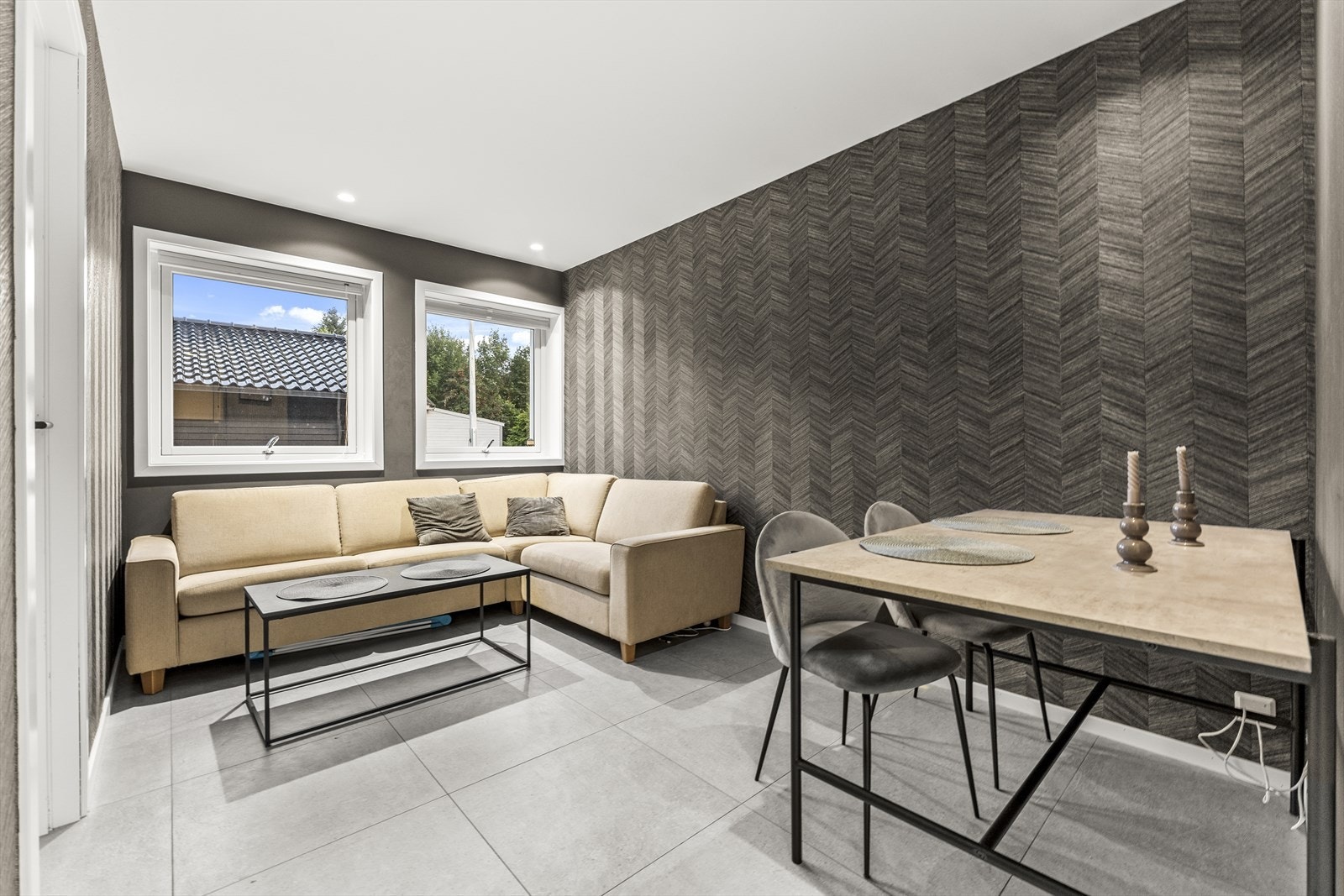 Hyggelig stue i utleiedelen Galleribilde