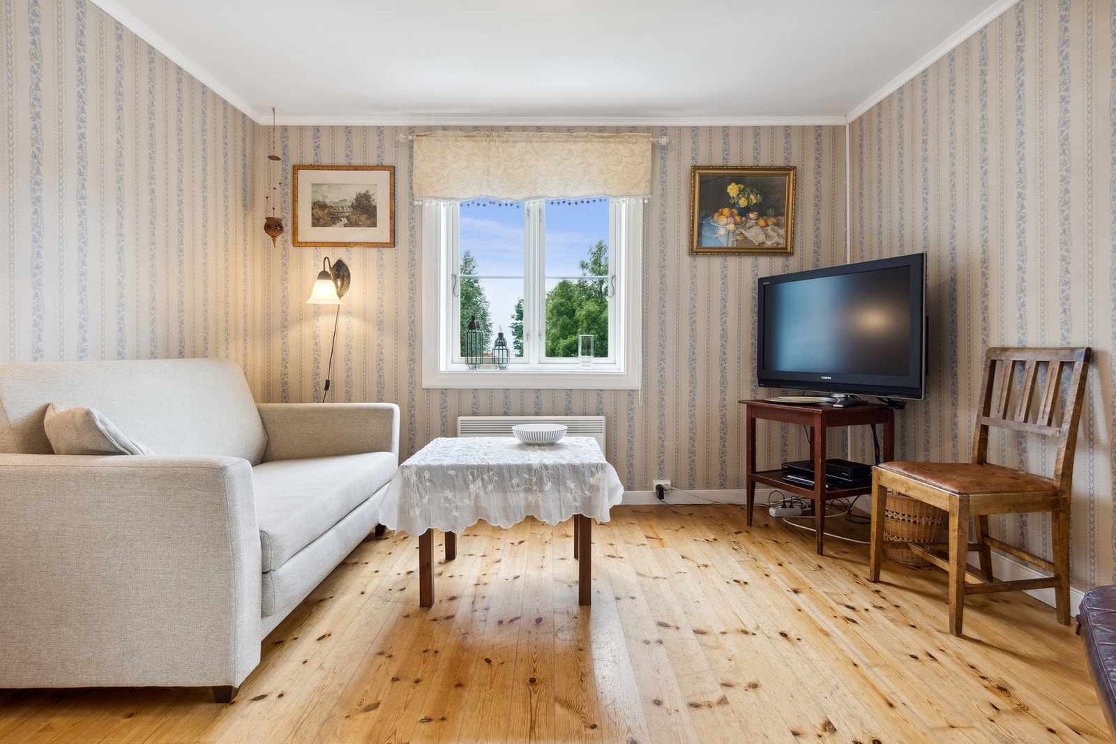 Stue kårleilighet 2. etasje (søndre). Galleribilde